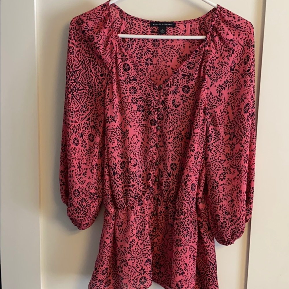 Light, flowy Printed Blouse